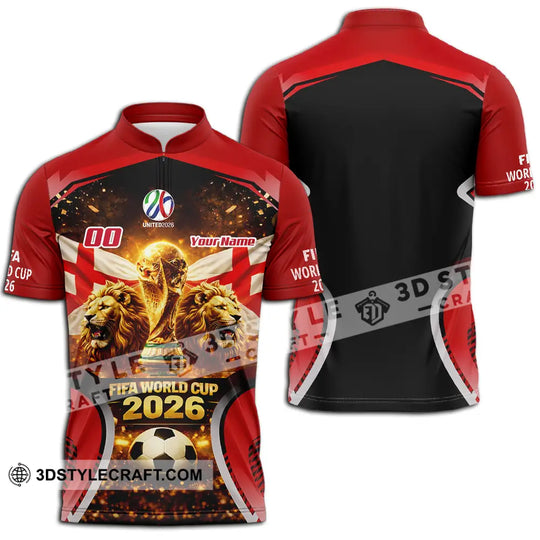 Unisex Shirt - Custom England 3D Shirt style option 2