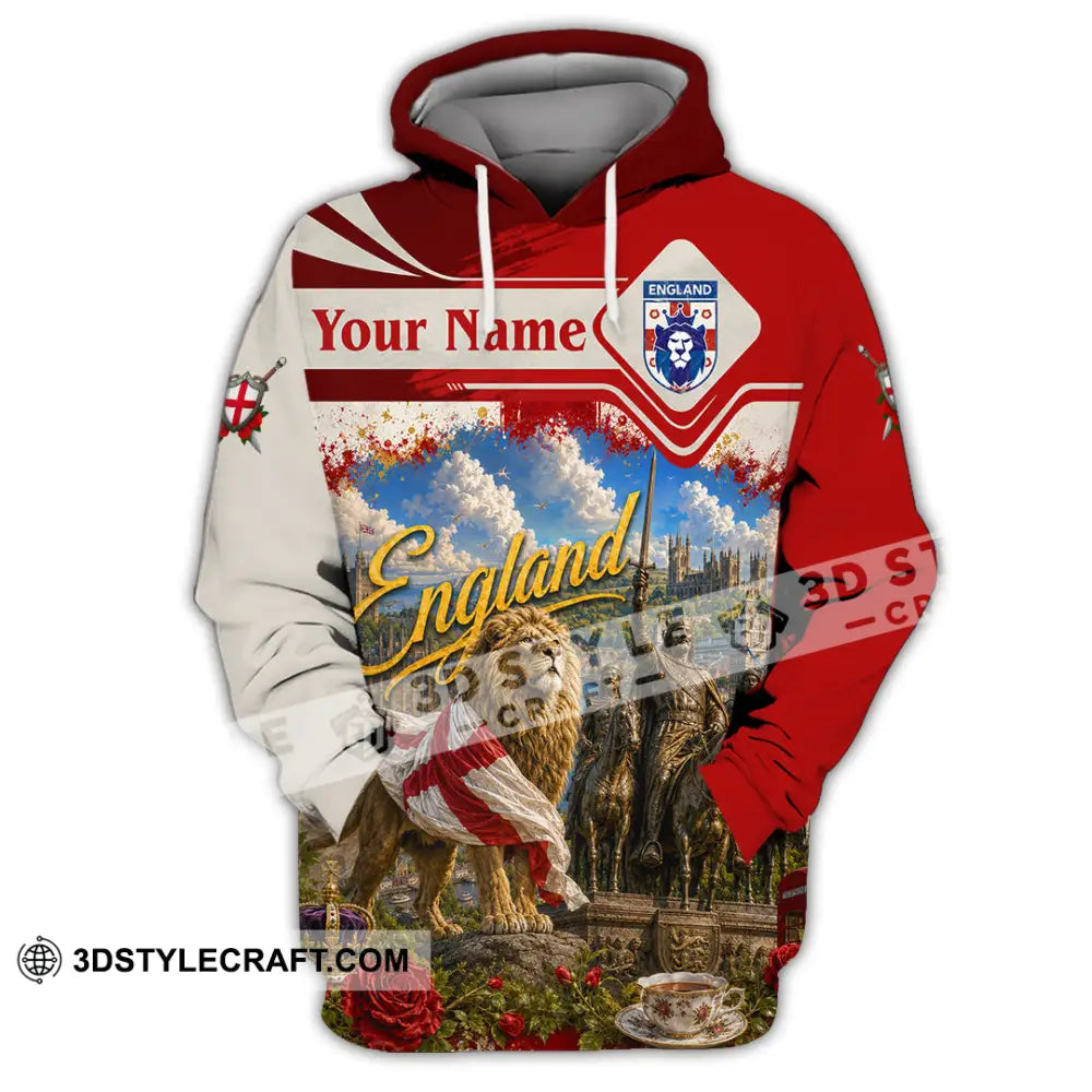 Unisex Shirt - Custom England Shirt - Hoodie / S - T-shirt