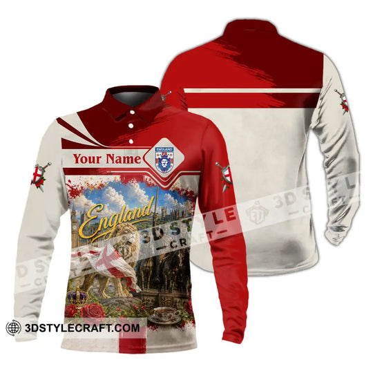 Unisex Shirt - Custom England Shirt style option 4