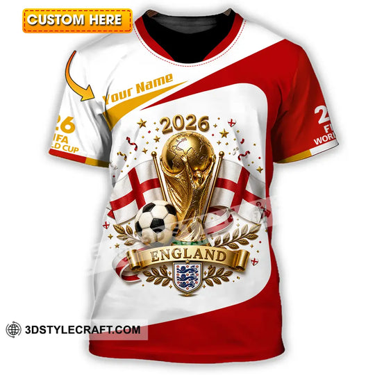 Unisex Shirt - Custom England Shirt style option 1