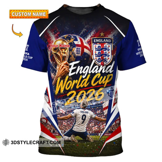 Unisex Shirt - Custom England World Cup 2026 Shirt - T-shirt