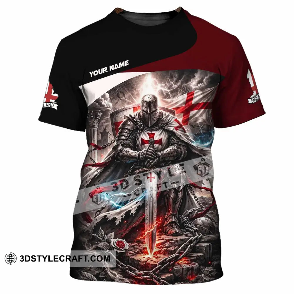 Unisex Shirt - Custom England Shirt - T-Shirt / S - T-shirt