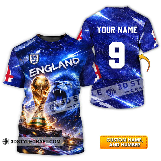 Unisex Shirt - Custom England World Cup 2026 3D Shirt T-shirt