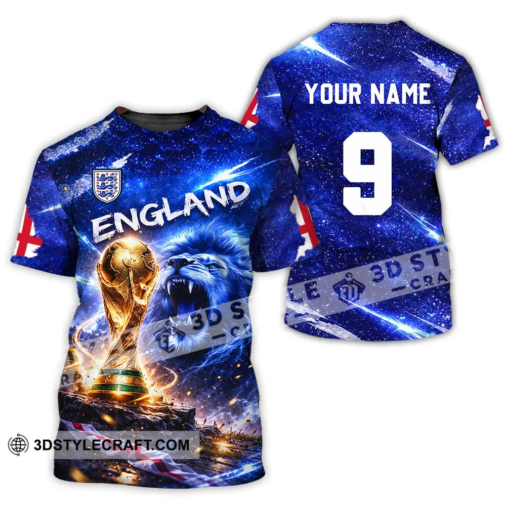 Unisex Shirt - Custom England World Cup 2026 3D Shirt T-Shirt / S T-shirt
