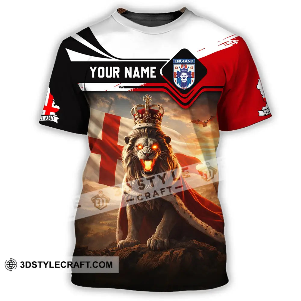 Unisex Shirt - Custom English Lion King 3D Shirt T-Shirt / S T-shirt
