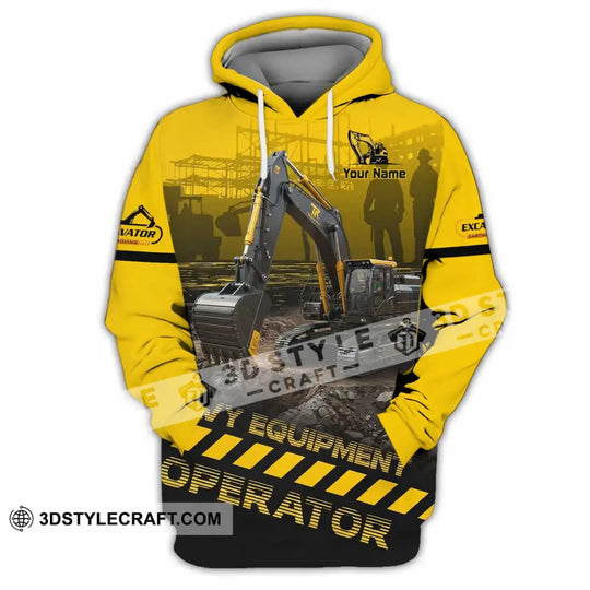 Unisex Shirt - Custom Excavator Shirt style option 2