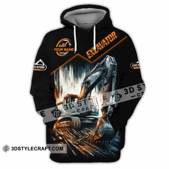 Unisex Shirt - Custom Excavator Shirt style option 3