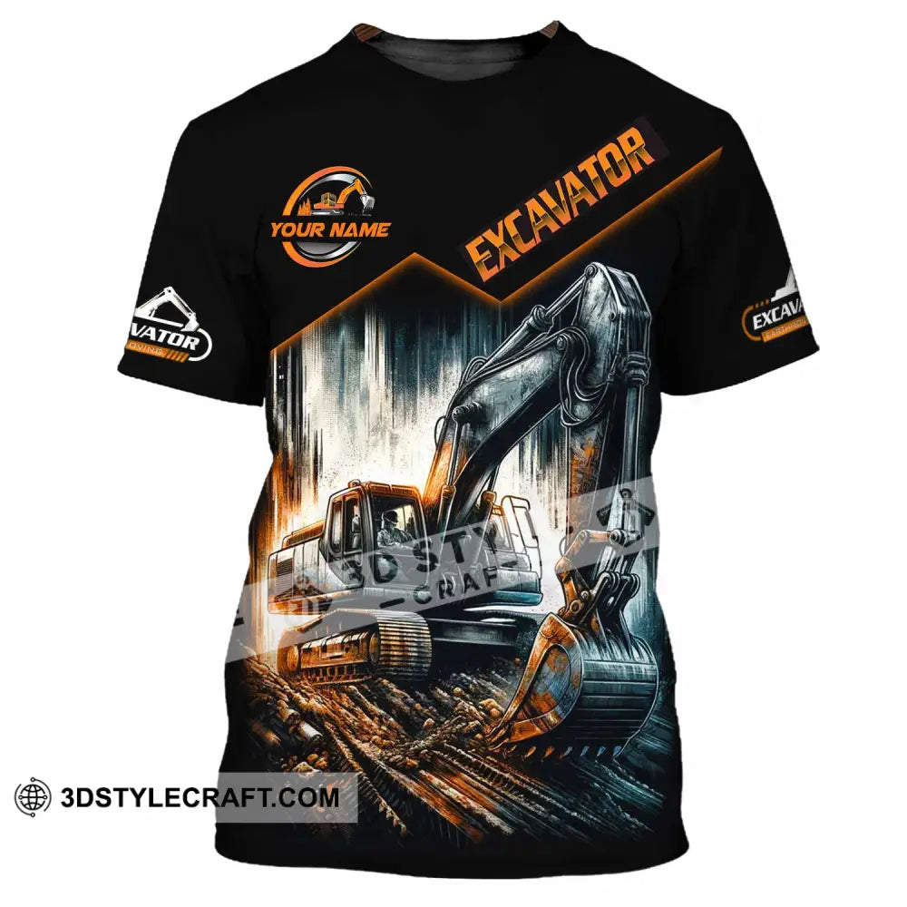 Unisex Shirt - Custom Excavator Shirt - T-Shirt / S - T-shirt