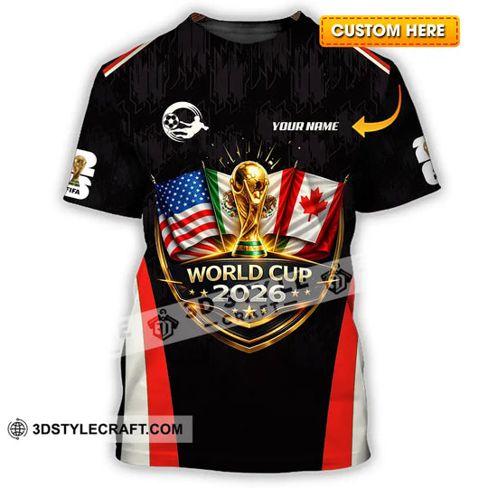 Unisex Shirt - Custom FIFA 3D Shirt style option 1
