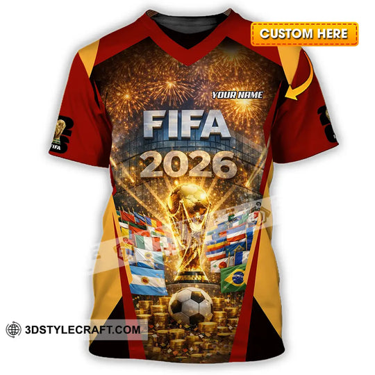 Unisex Shirt - Custom FIFA 3D Shirt style option 1