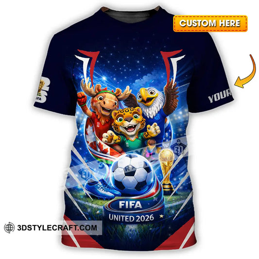 Unisex Shirt - Custom FIFA World Cup 2026 3D Shirt T-shirt