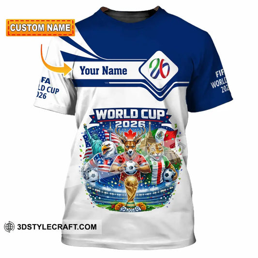 Unisex Shirt - Custom FIFA World Cup 2026 3D Shirt T-shirt