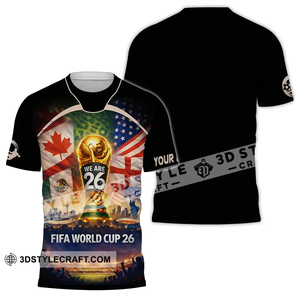 Unisex Shirt - Custom FIFA World Cup 2026 3D Shirt T-Shirt / S T-shirt