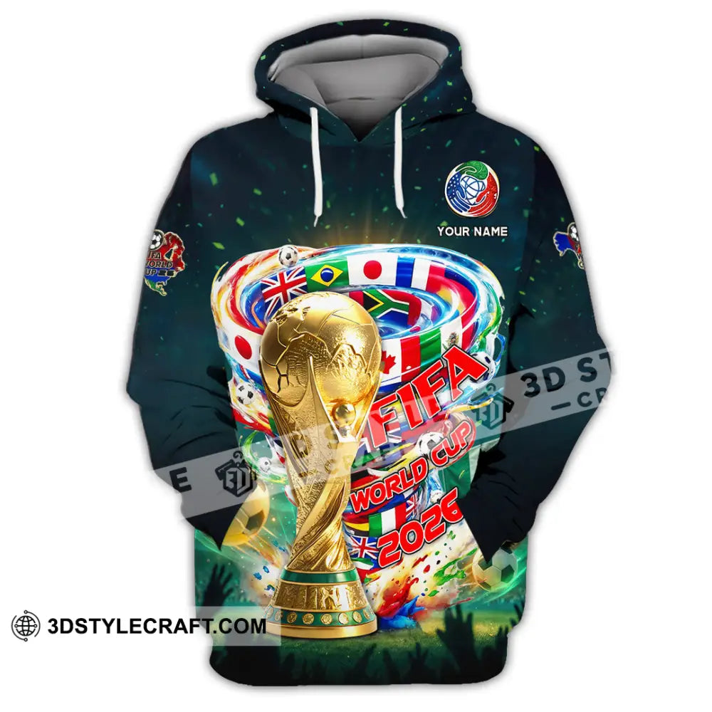 Unisex Shirt - Custom FIFA World Cup 2026 3D Shirt Hoodie / S T-shirt