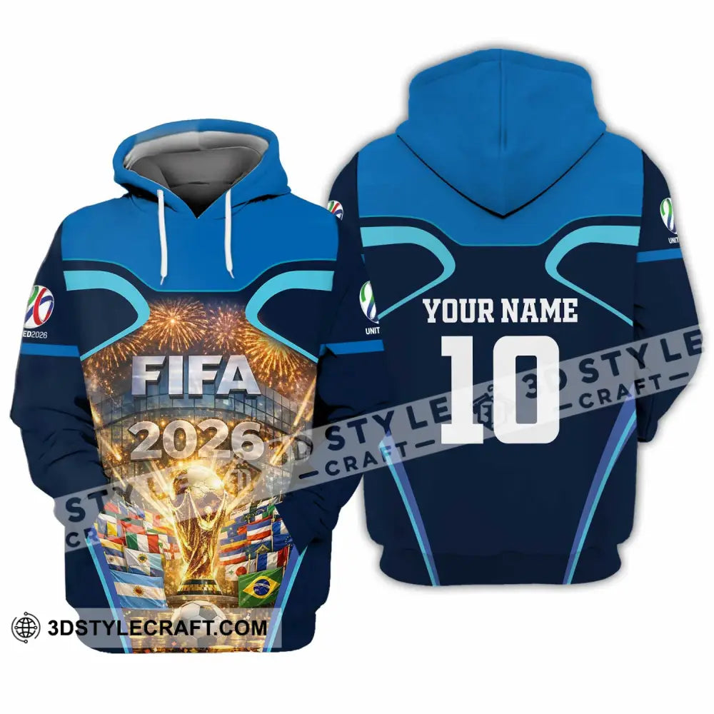 Unisex Shirt - Custom Fifa World Cup 2026 3D Shirt Hoodie / S T-shirt