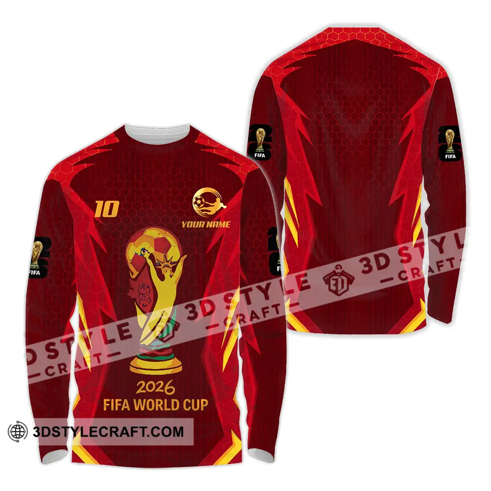 Unisex Shirt - Custom FIFA World Cup 2026 3D Shirt T-shirt