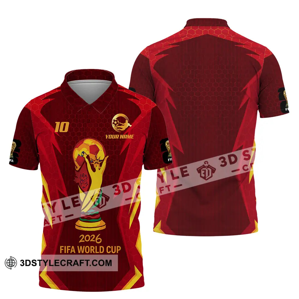 Unisex Shirt - Custom FIFA World Cup 2026 3D Shirt T-shirt