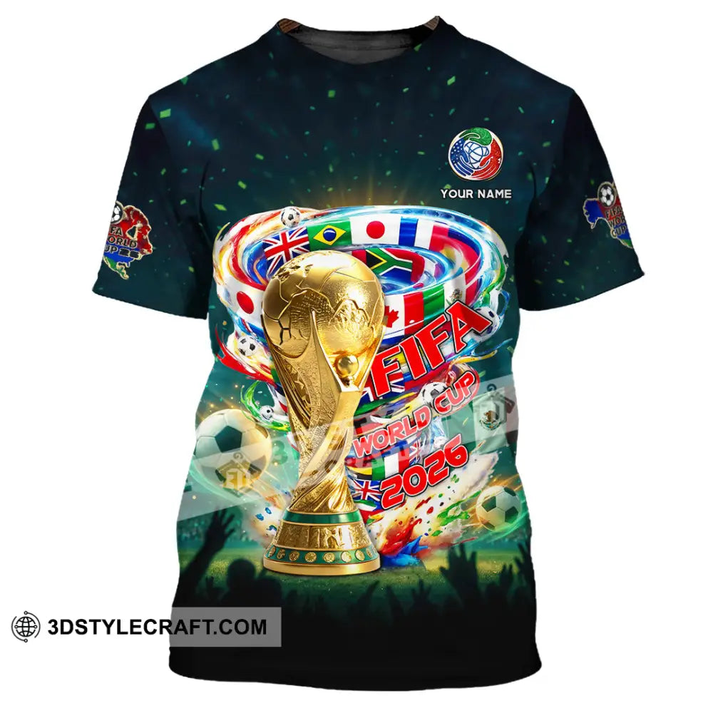 Unisex Shirt - Custom FIFA World Cup 2026 3D Shirt T-Shirt / S T-shirt