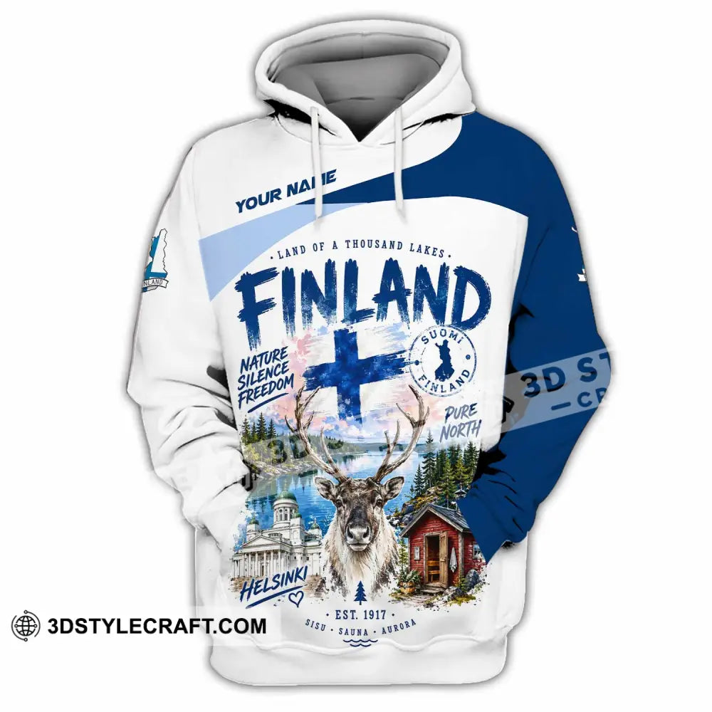 Unisex Shirt - Custom Finland Shirt - Hoodie / S - T-shirt