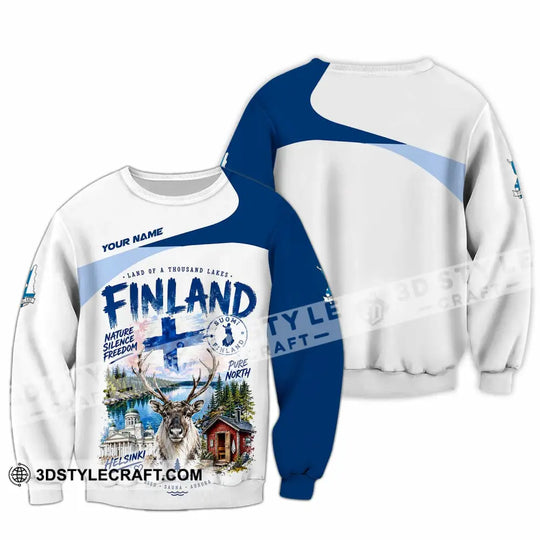 Unisex Shirt - Custom Finland Shirt style option 3