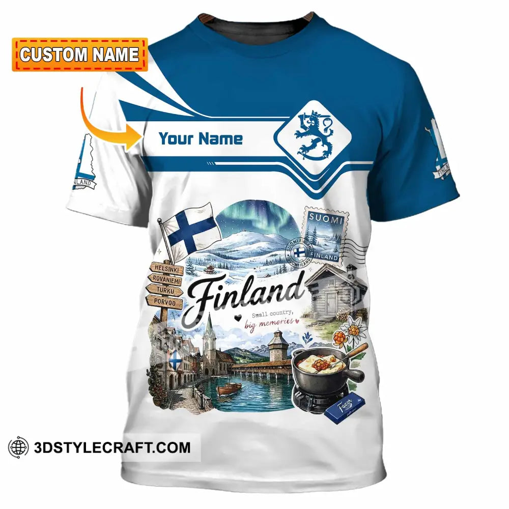 Unisex Shirt - Custom Finland Shirt - T-shirt