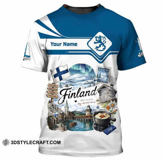 Unisex Shirt - Custom Finland Shirt style option 4