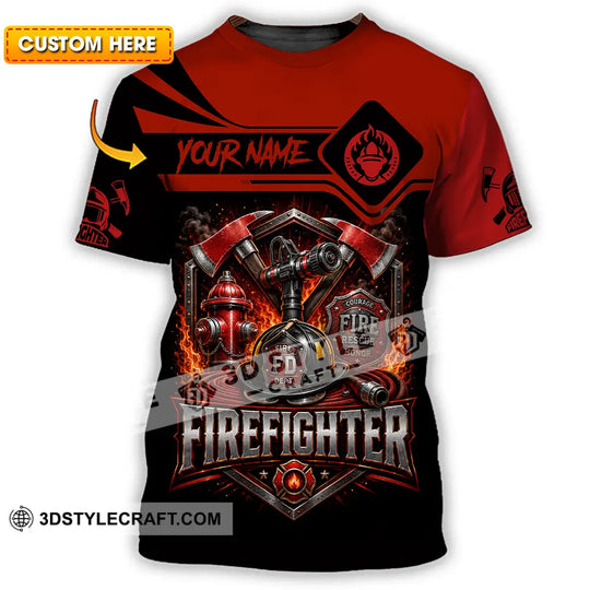 Unisex Shirt - Custom Fire Fighter Shirt style option 1