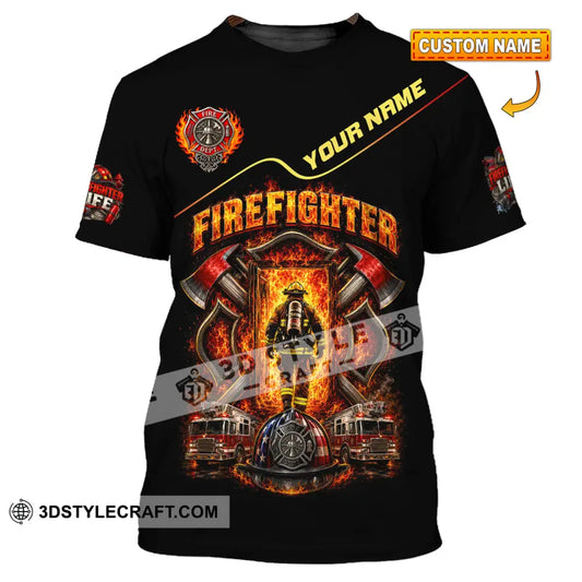 Unisex Shirt - Custom Firefighter Shirt - T-shirt