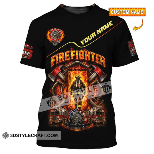 Unisex Shirt - Custom Firefighter Shirt style option 1