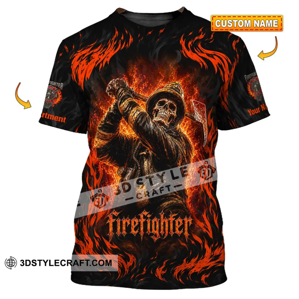 Unisex Shirt - Custom Firefighter Shirt - T-shirt