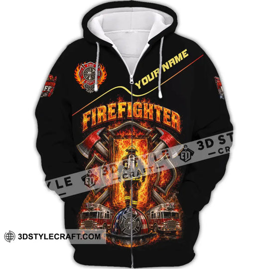 Unisex Shirt - Custom Firefighter Shirt style option 3