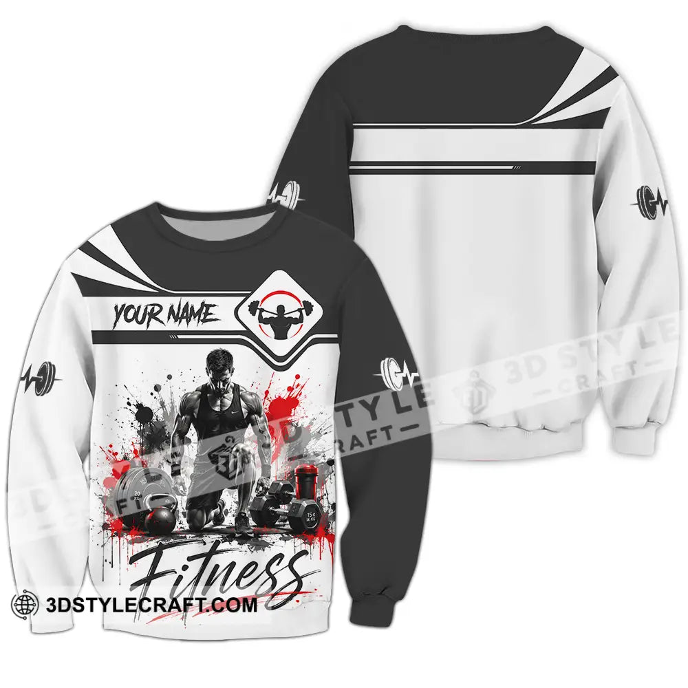 Unisex Shirt - Custom Fitness Shirt - Long Sleeve / S - T-shirt