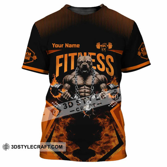 Unisex Shirt - Custom Fitness Shirt style option 2