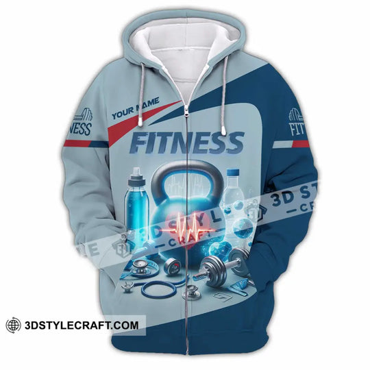 Unisex Shirt - Custom Fitness Shirt style option 3