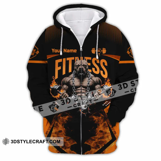 Unisex Shirt - Custom Fitness Shirt style option 4