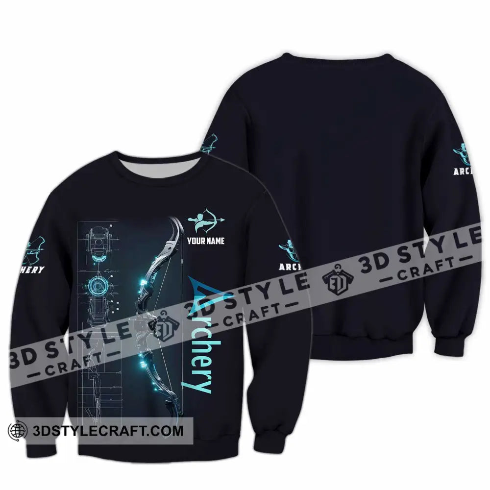 Unisex Shirt - Custom Shirt For Archery Player Long Sleeve / S T-shirt