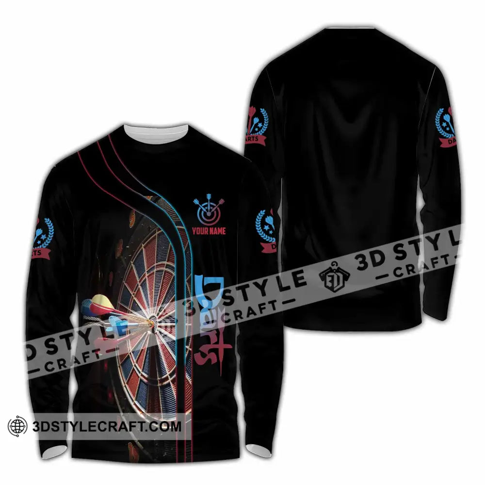 Unisex Shirt - Custom Shirt For Darts Player Long Sleeve Shirt / S T-shirt