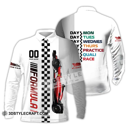 Unisex Shirt - Custom Formula 1 Shirt style option 3