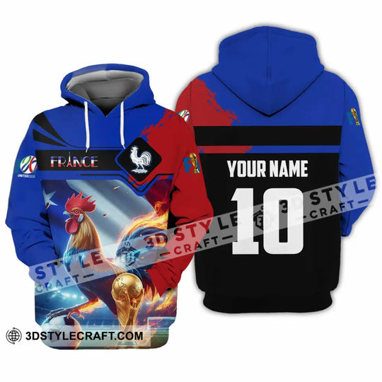 Unisex Shirt - Custom France 3D Shirt style option 4