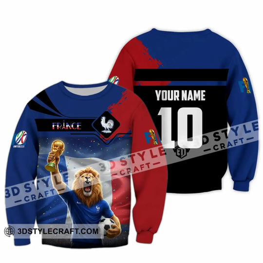 Unisex Shirt - Custom France 3D Shirt style option 3