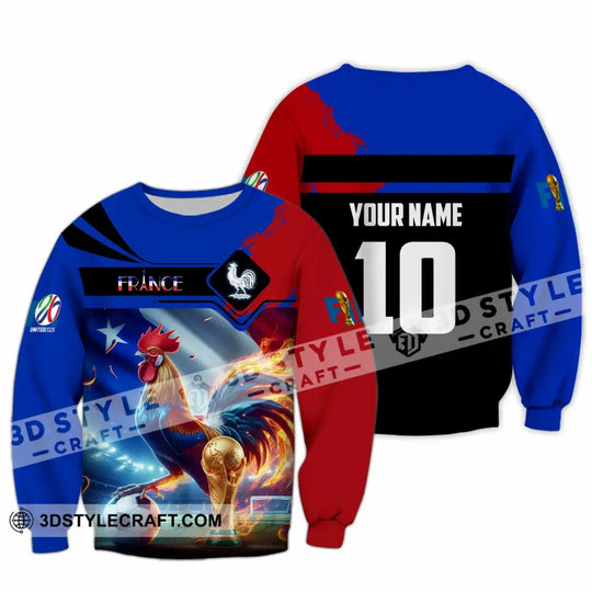 Unisex Shirt - Custom France 3D Shirt style option 3
