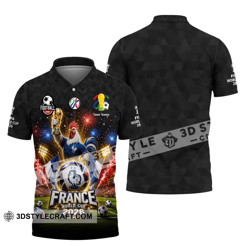Unisex Shirt - Custom France World Cup 2026 Shirt - Polo Shirt / S - T-shirt
