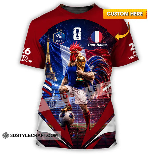 Unisex Shirt - Custom France Shirt style option 1