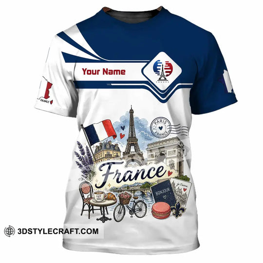 Unisex Shirt - Custom France Shirt style option 2