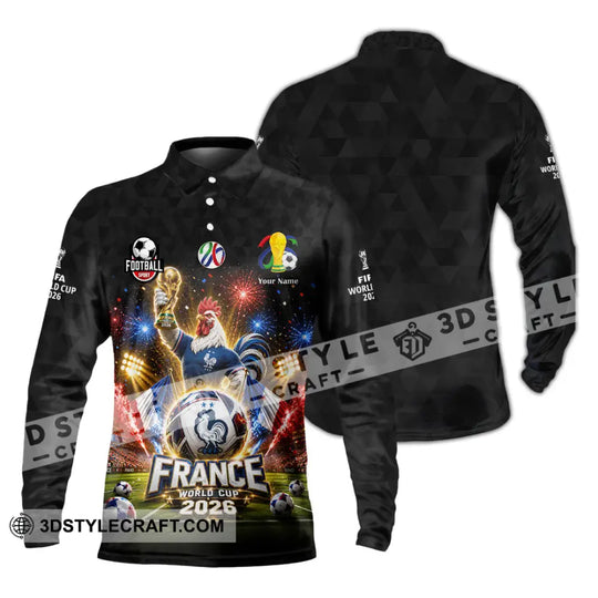 Unisex Shirt - Custom France World Cup 2026 Shirt style option 2