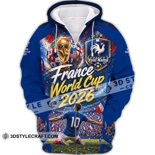 Unisex Shirt - Custom France Shirt style option 3