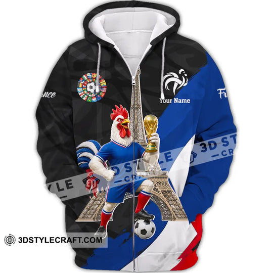 Unisex Shirt - Custom France Shirt style option 3