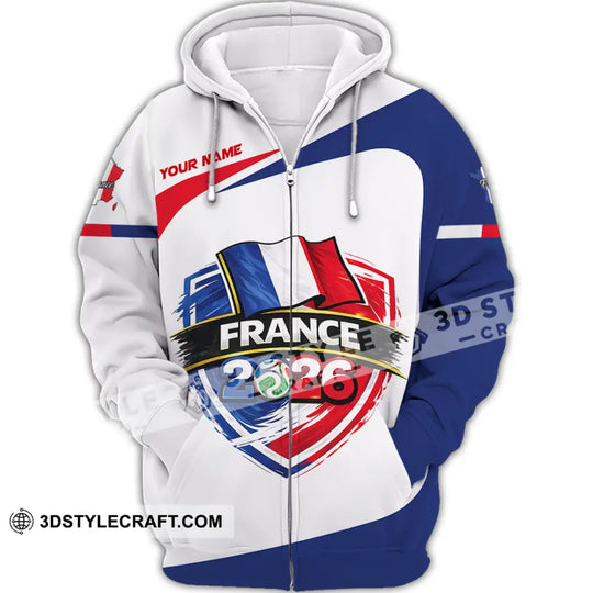 Unisex Shirt - Custom France Shirt style option 3
