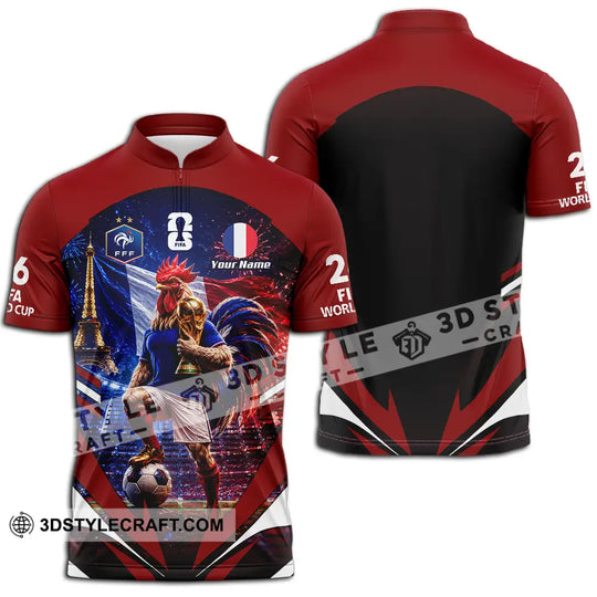 Unisex Shirt - Custom France Shirt style option 2