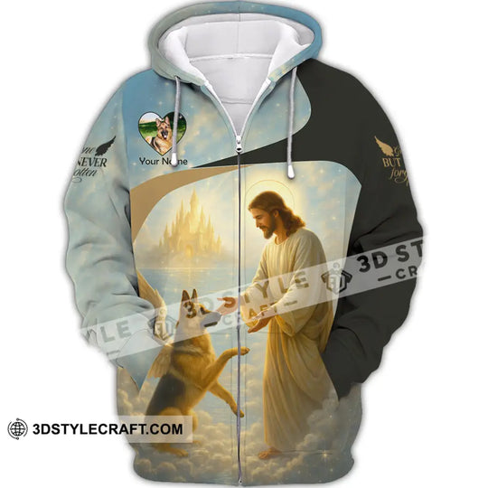 Unisex Shirt - Custom German Shepherd Gone But Never Forgotten Shirt style option 2